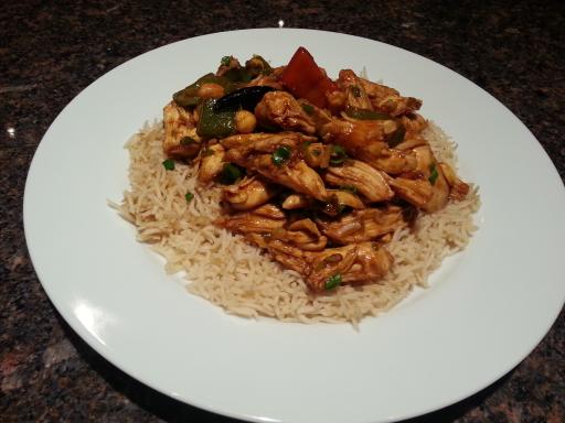 Recipe: Ben Pao’s Kung Pao Chicken, finished dish.