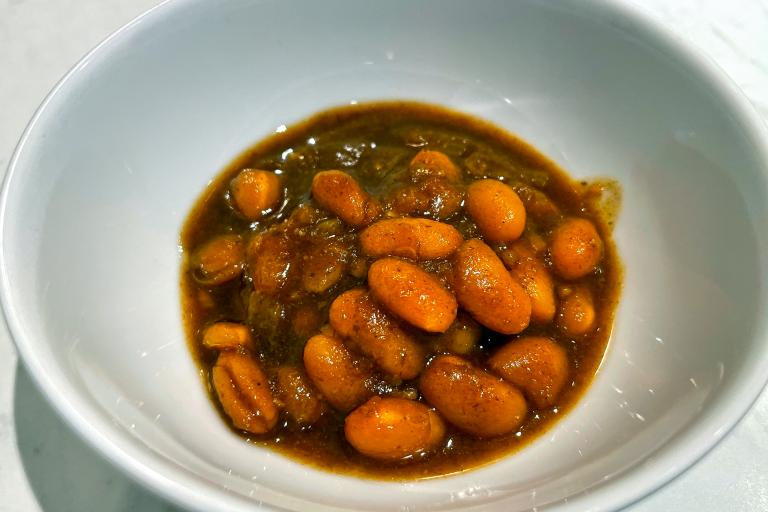 Recipe: Baked beans.