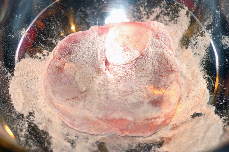 Recipe: Low-fat osso bucco. Step c.
